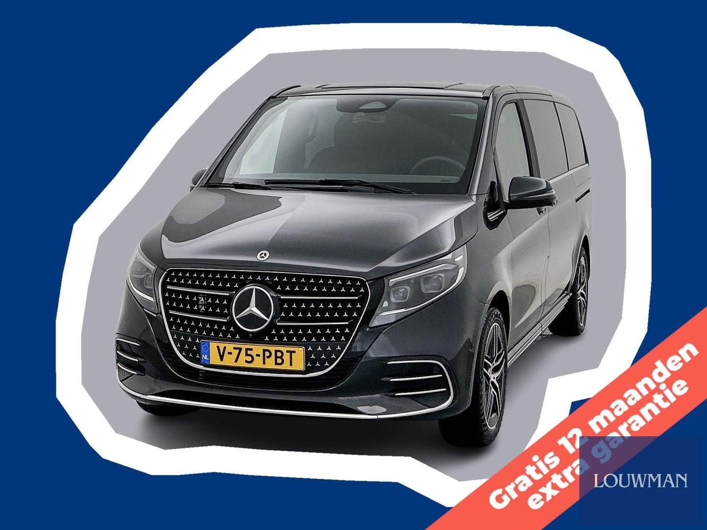 Mercedes-Benz V-klasse 300d Lang AMG Avantgarde Dubbele Cabi, Autos, Mercedes-Benz, Argent ou Gris, Achat, Entreprise, Carnet d'entretien