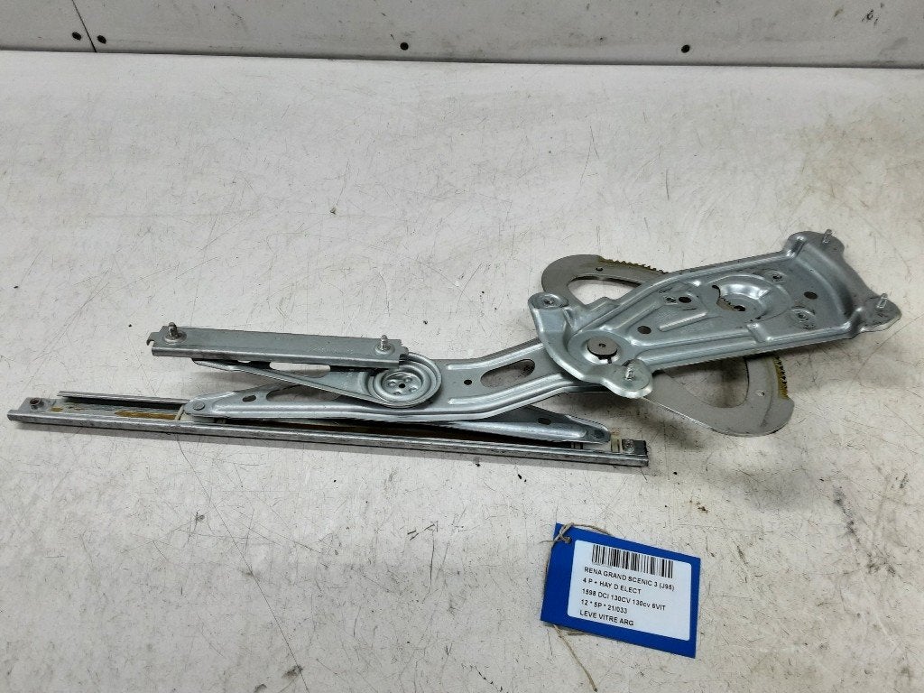 MECANISME VITRE ARRIÈRE GAUCHE Grand Scénic III (JZ), Utilisé, Renault