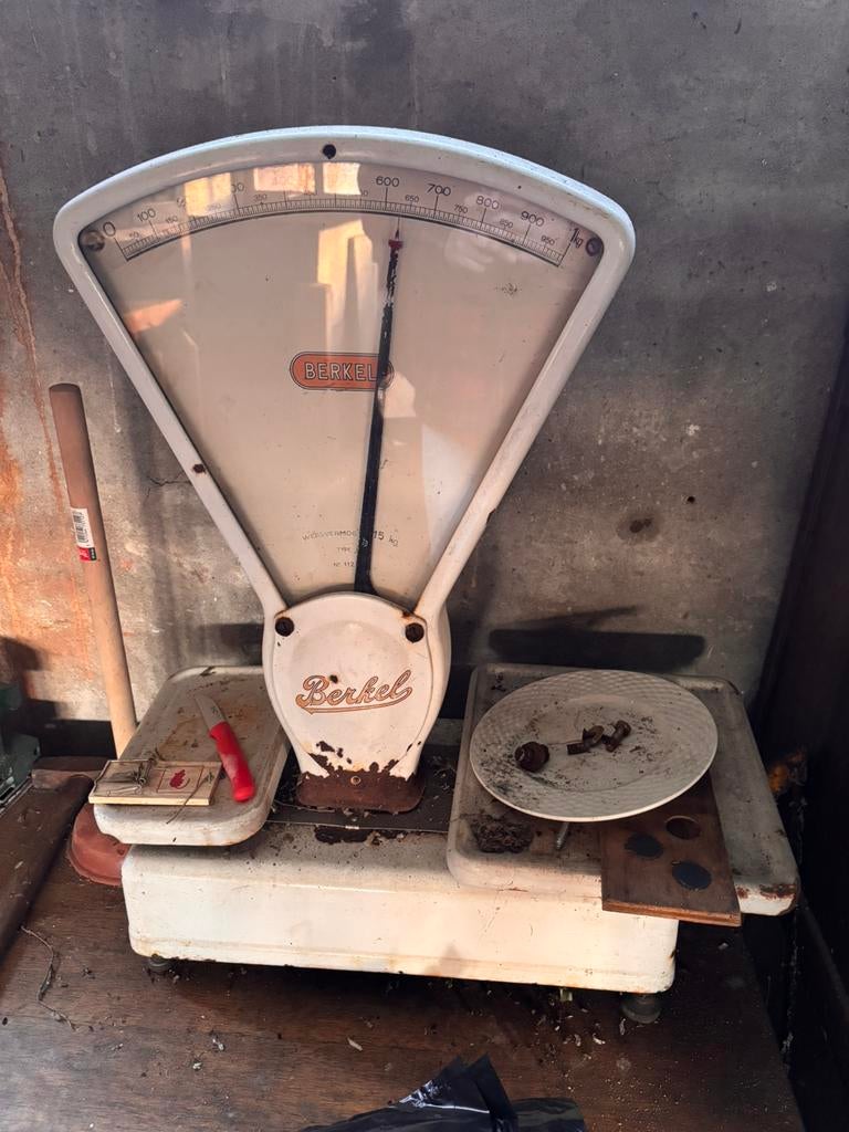 Vintage weegschaal Berkel, Enlèvement, Comme neuf