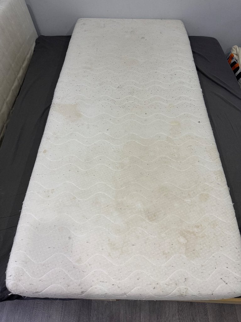 1-persoonsmatras 200x90 cm, Huis en Inrichting, Ophalen, Gebruikt, 90 cm, Eenpersoons