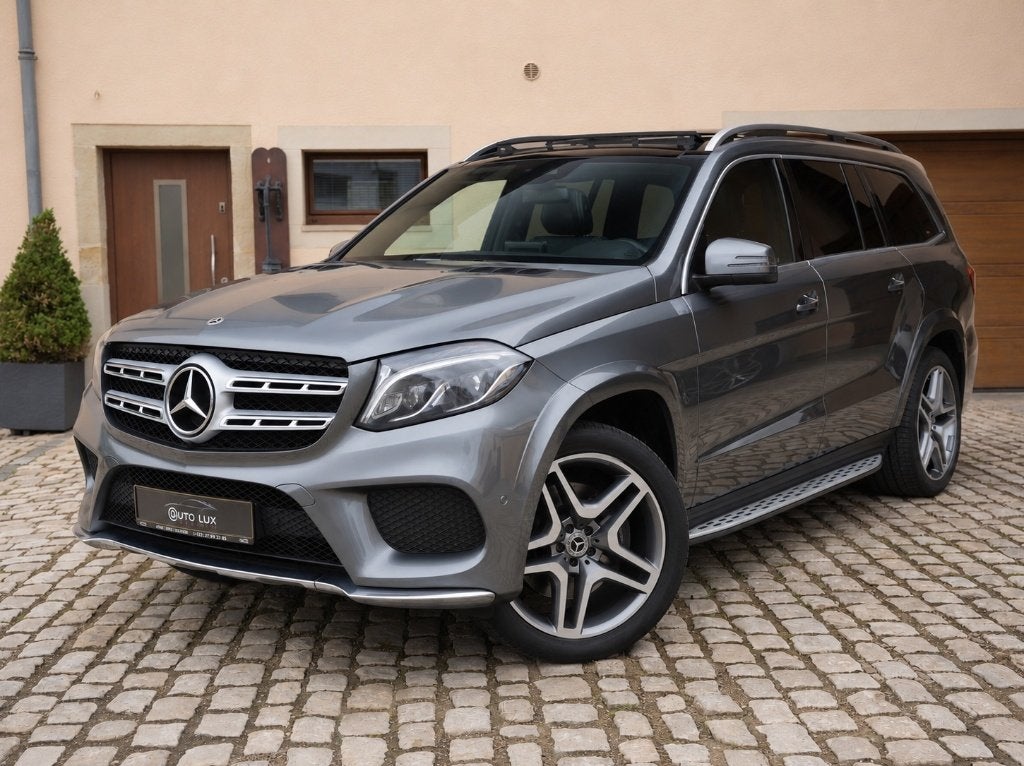 Mercedes-Benz GLS 350 d 4MATIC AMG Line, Auto's, Mercedes-Benz, Leder, Bedrijf, Diesel, SUV of Terreinwagen