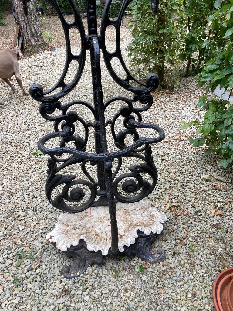 Zeer oude smeedijzeren kapstok, Antiek en Kunst, Ophalen