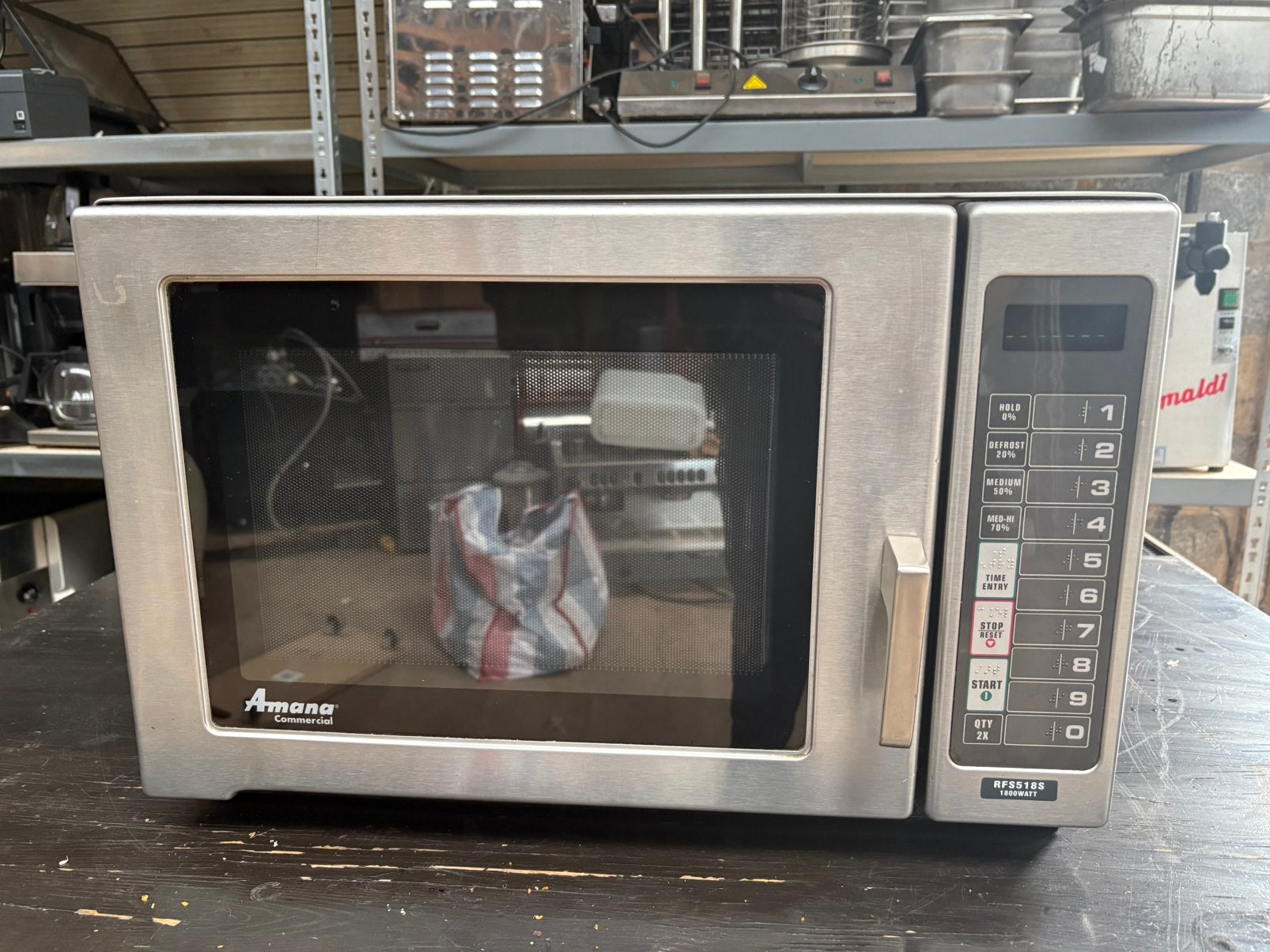 AMANA RFS518S professionele magnetron — 1800 W — Nieuwstaat, Ophalen