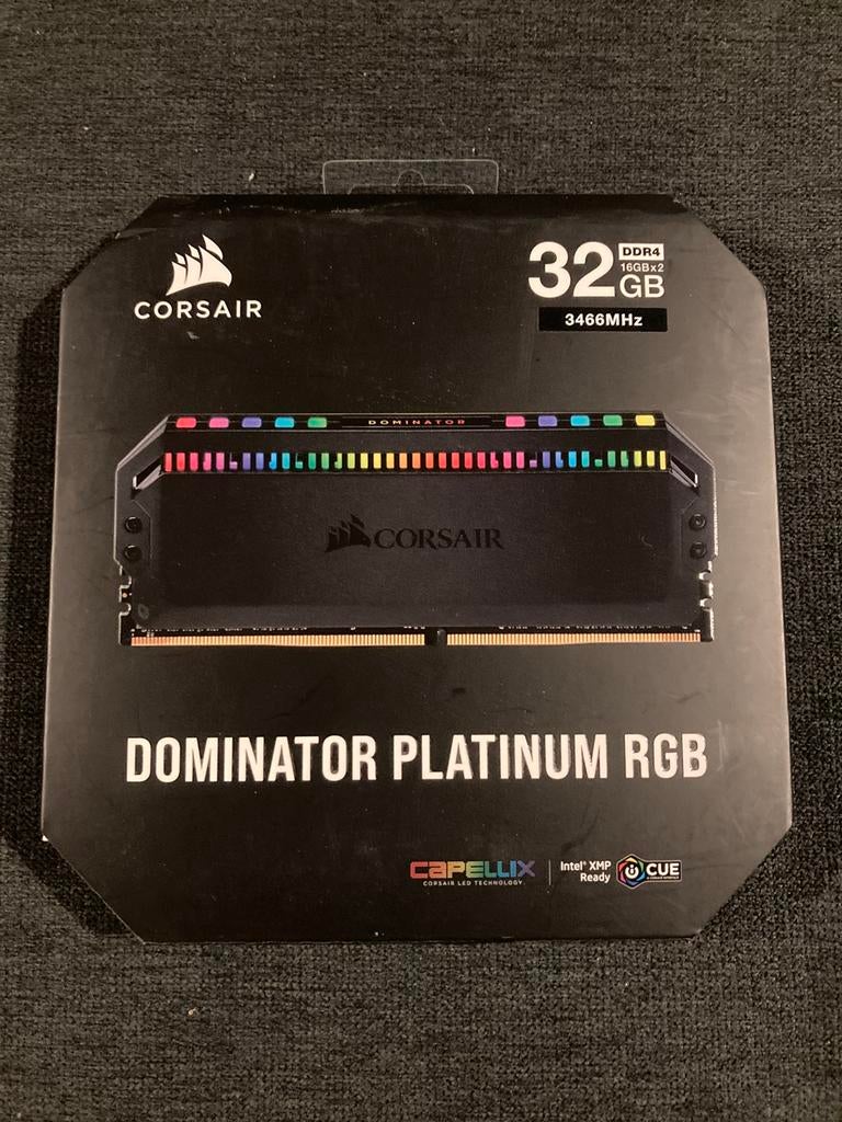 Corsair Dominator Platinum 32G DDR4, Informatique & Logiciels, Neuf, 32 GB, DDR4, Enlèvement