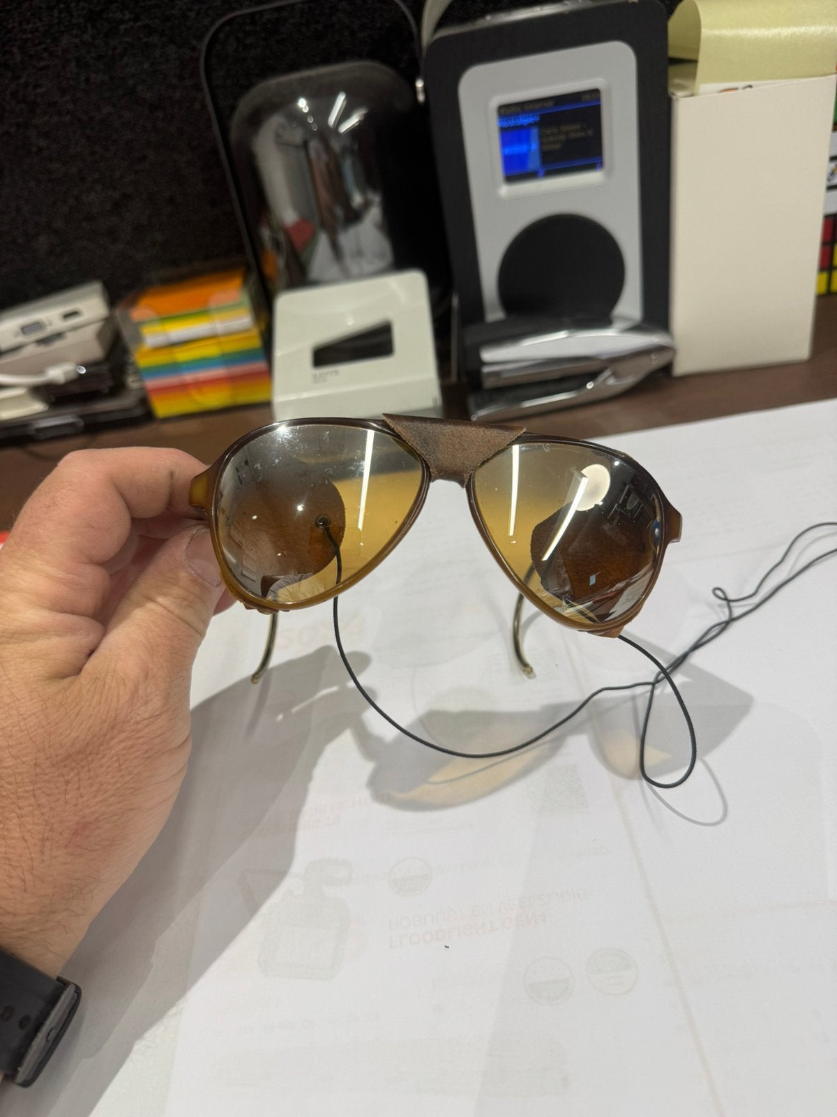 Lunettes de ski vintage Ray Ban, Enlèvement
