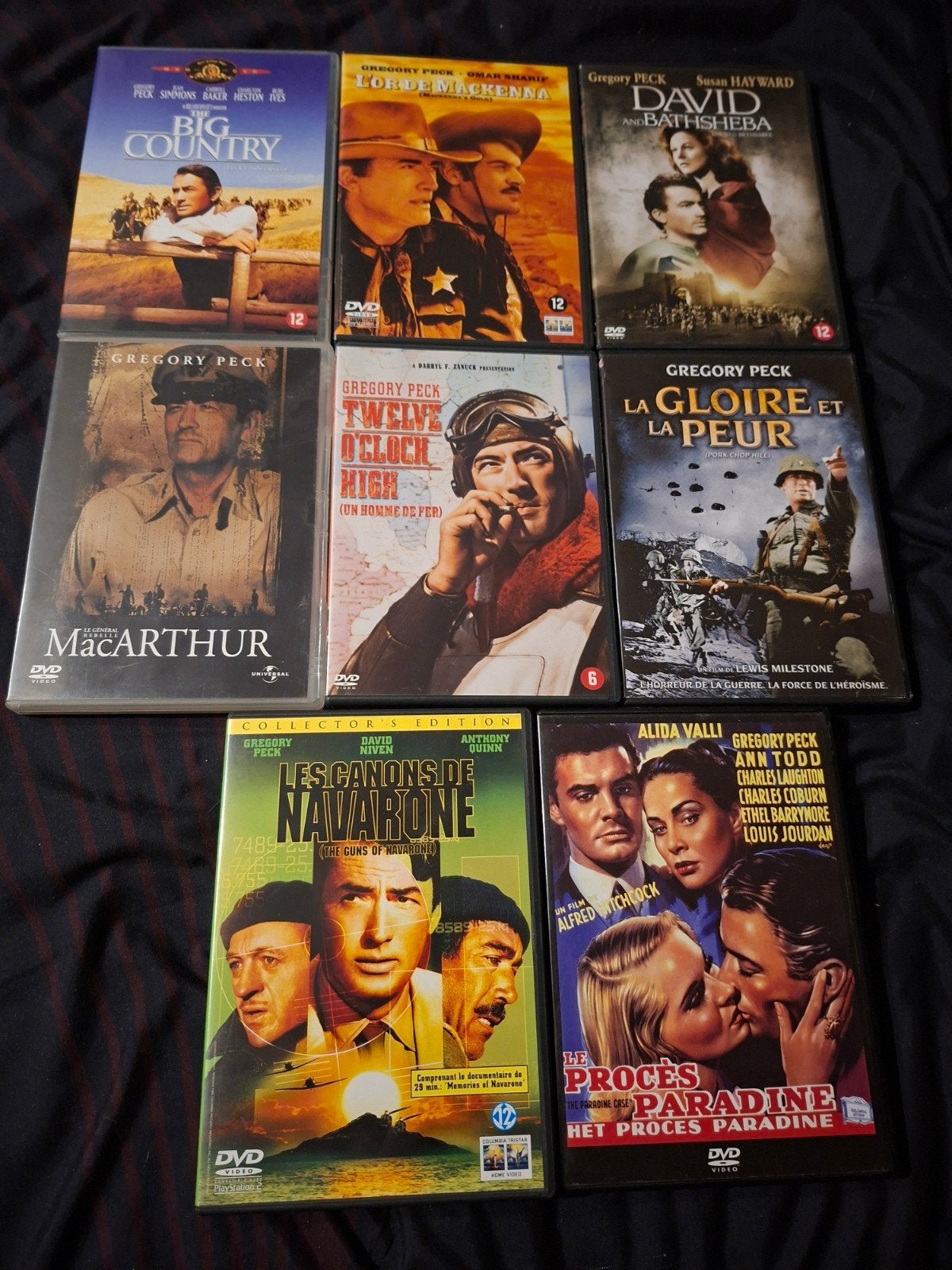 A vendre en dvd liste évolutive Gregory Peck, Action, Enlèvement ou Envoi, Comprend un boîtier, Anglais