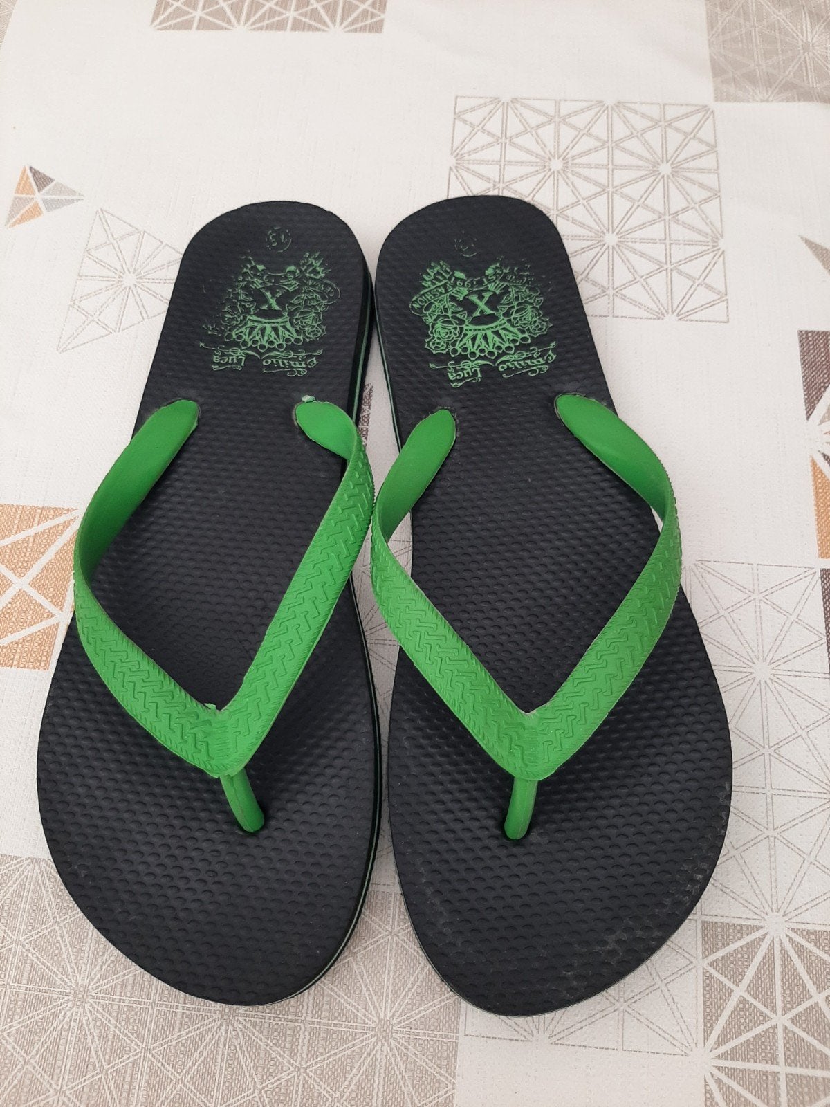 teenslippers, Ophalen