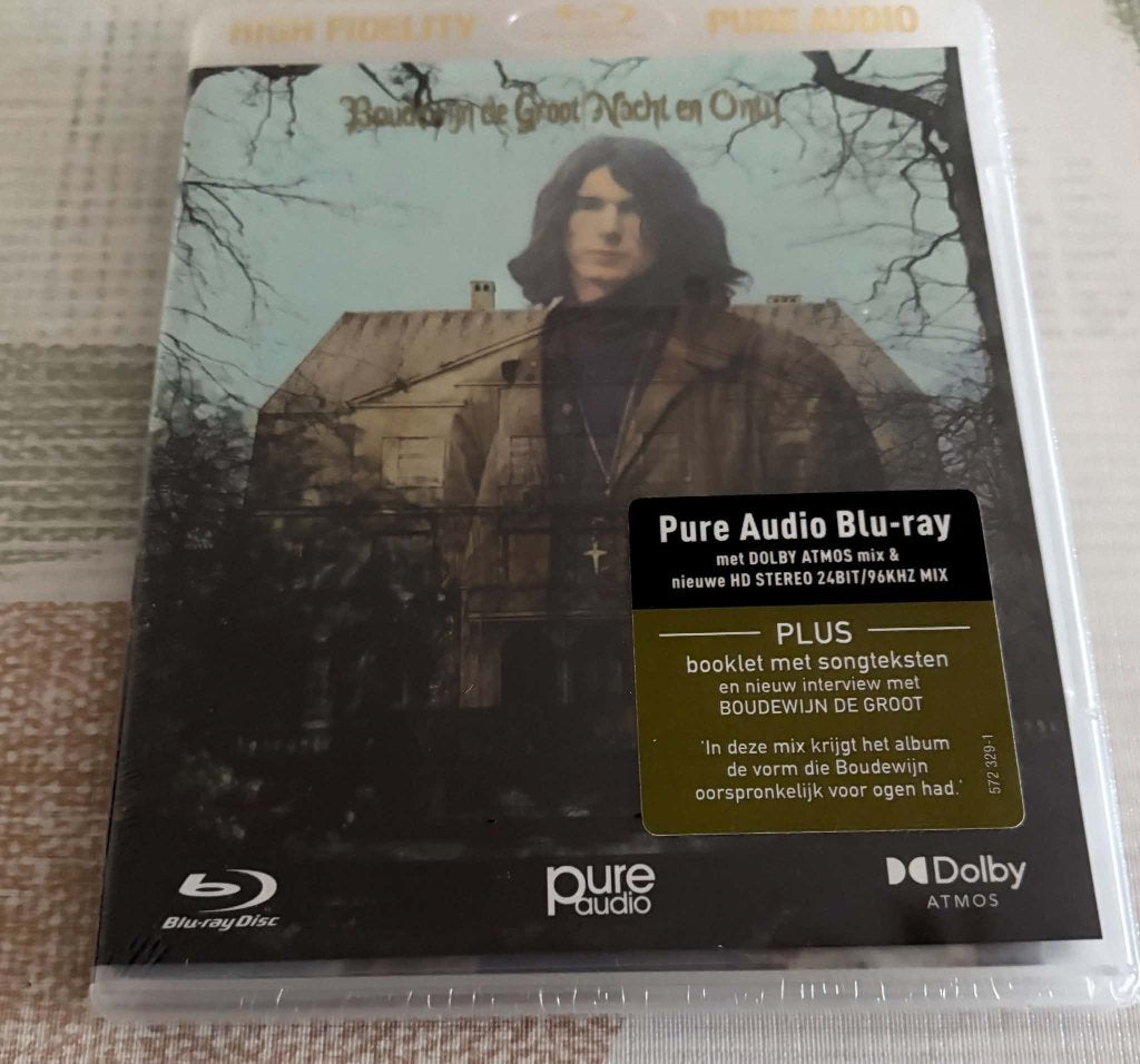 Boudewijn De Groot - Nacht En Ontij (Bluray Audio) (Bluray), CD & DVD, Enlèvement ou Envoi, Tous les âges, Musique et Concerts