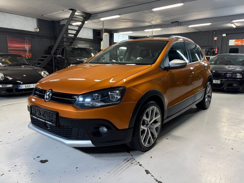 VW POLO CROSS **HIGHLINE** BOITE AUTO** 12 MOIS DE GARANTIE, Cuir et Alcantara, Achat, Entreprise, Entretenue par le concessionnaire