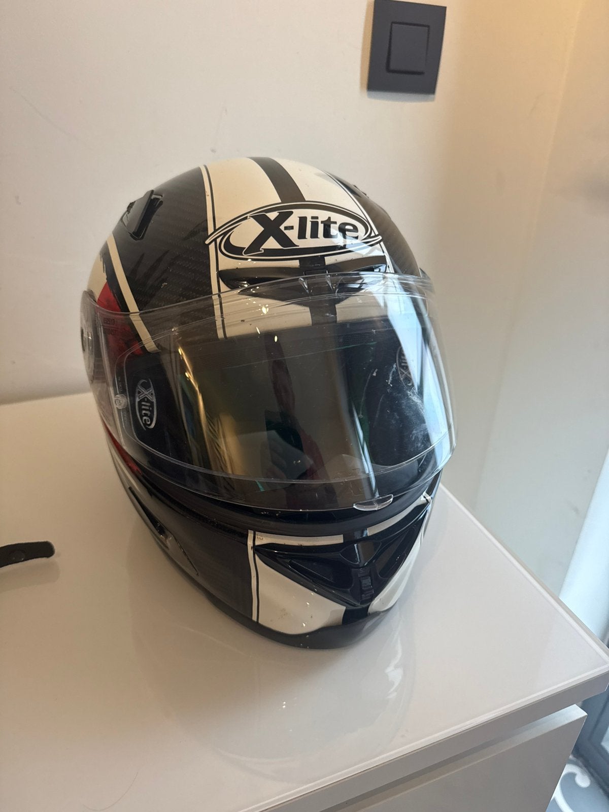 Helm x elite ( carbon ) in uitstekende staat .., Enlèvement ou Envoi, Comme neuf