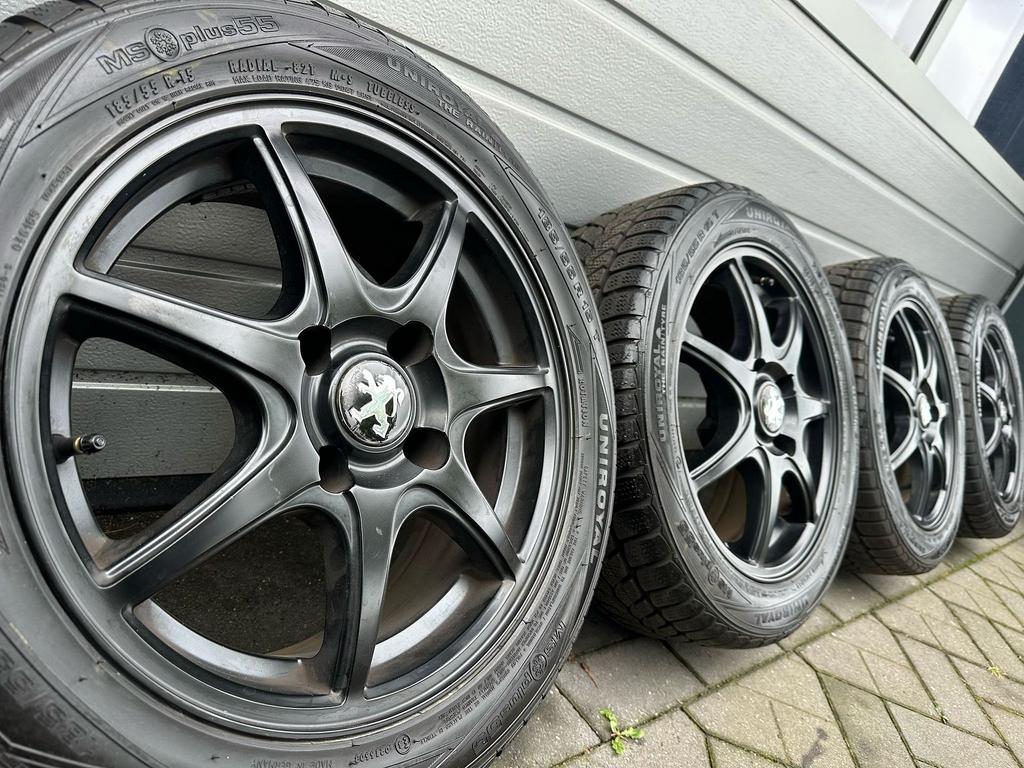 15 inch velgen Peugeot 1007 108 Opel Corsa-E Citroen C2 Ami, Auto-onderdelen, Banden en Velgen, Gebruikt, 15 inch, -, -