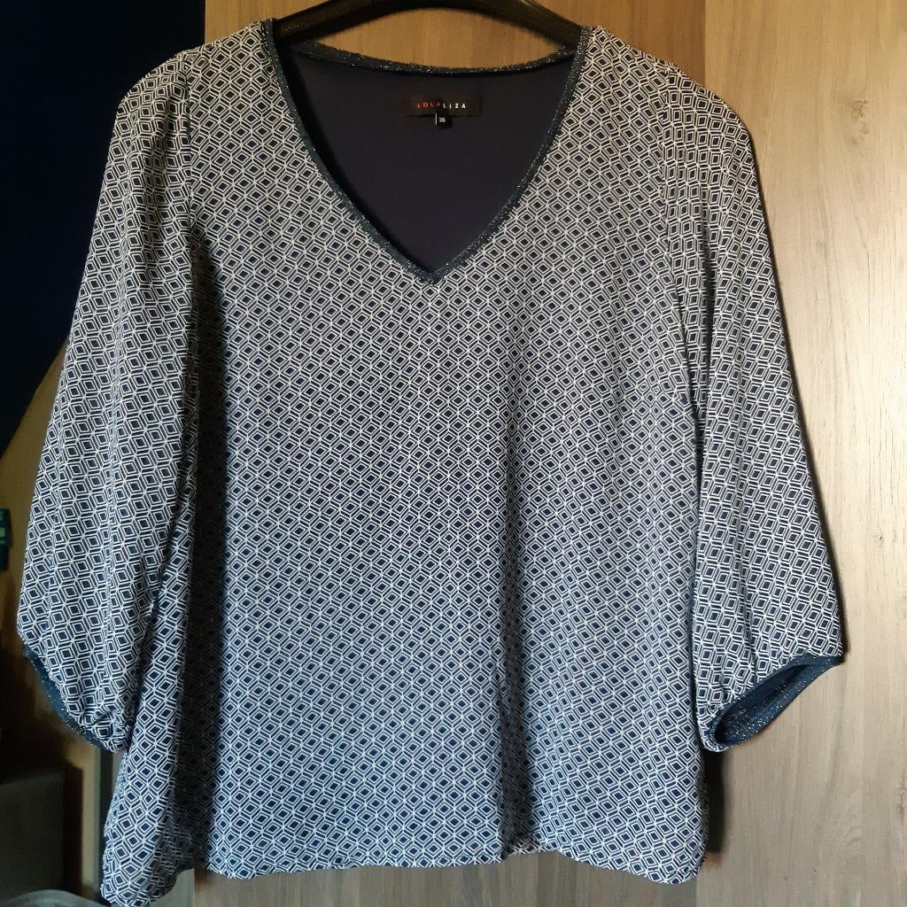 Lola Liza blouse, maat 38, Kleding | Dames, Maat 38/40 (M), Blauw, Ophalen of Verzenden, Zo goed als nieuw