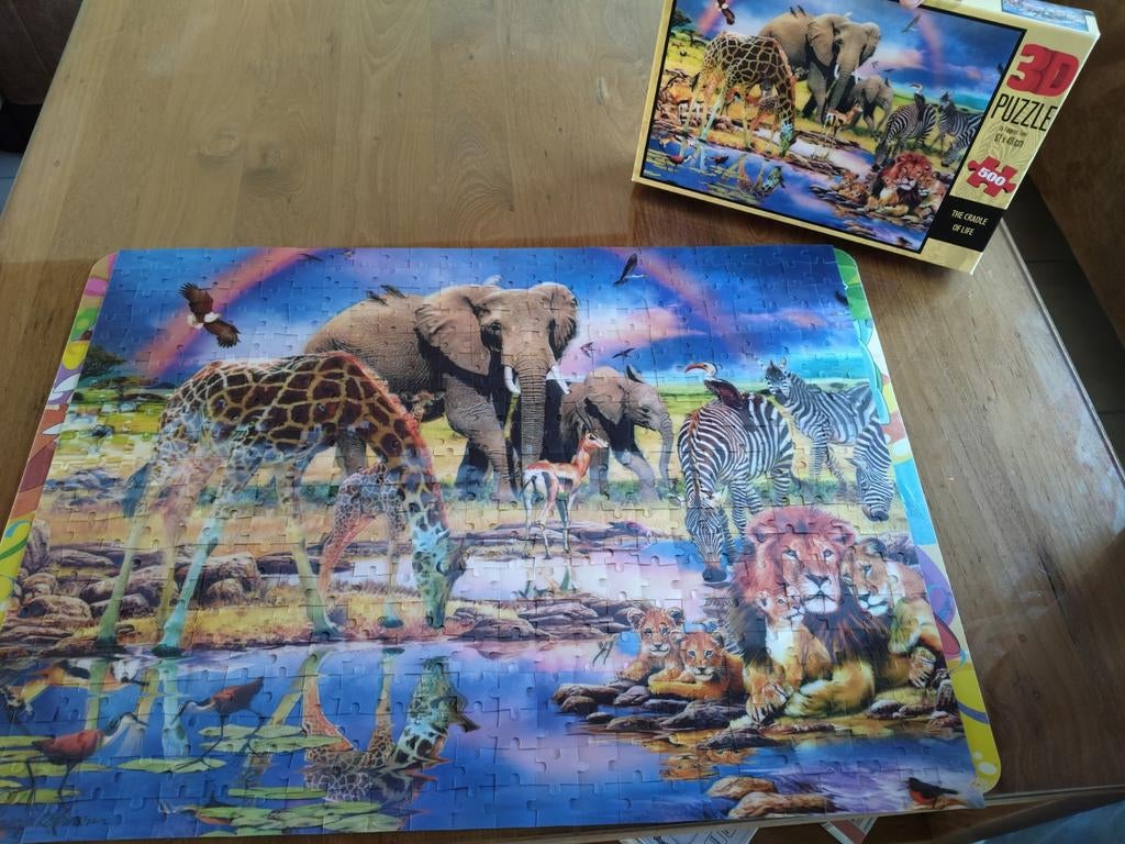 puzzel 3D - 500 pieces, Hobby & Loisirs créatifs, Enlèvement