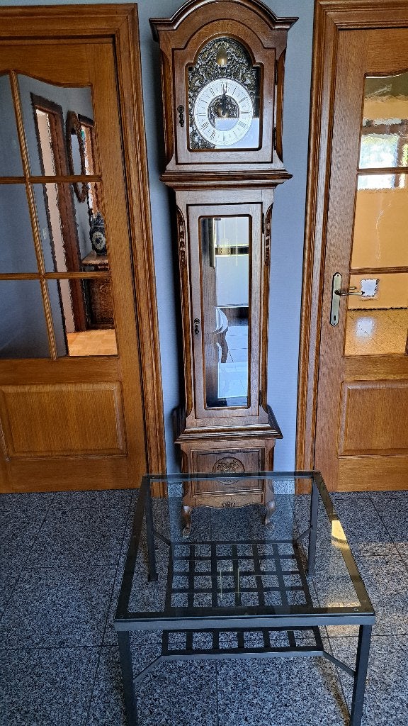 Horloge sur pied en chêne, Enlèvement, Utilisé, Analogique, Horloge sur pied