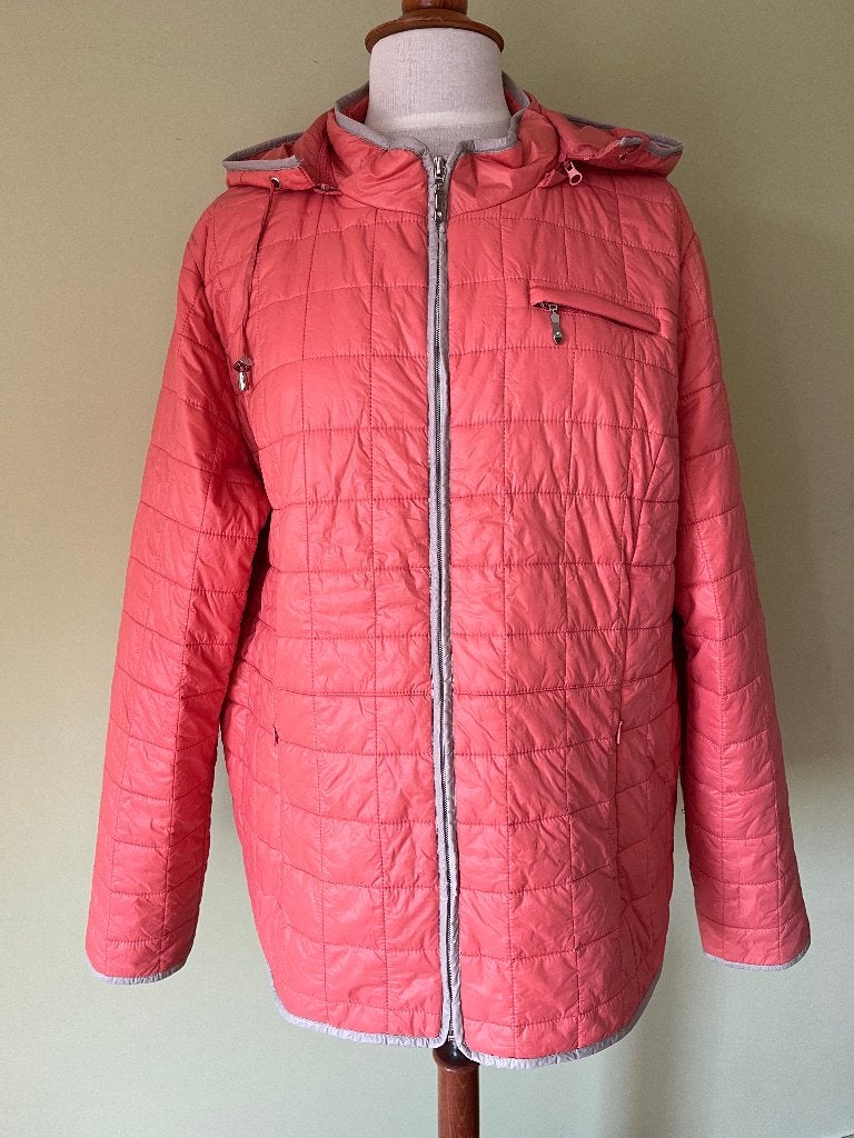 Sarandi gewatteerde jas met kap, maat 3XL, Kleding | Dames, Maat 46/48 (XL) of groter, Sarandi, Nieuw, Ophalen of Verzenden