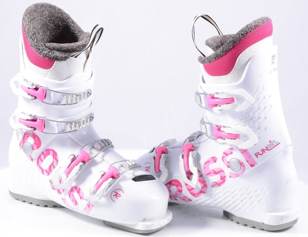 Chaussures de ski pour enfants 36.5;37;38;41EU ROSSIGNOL FUN, Carving, Rossignol, Utilisé, Chaussures
