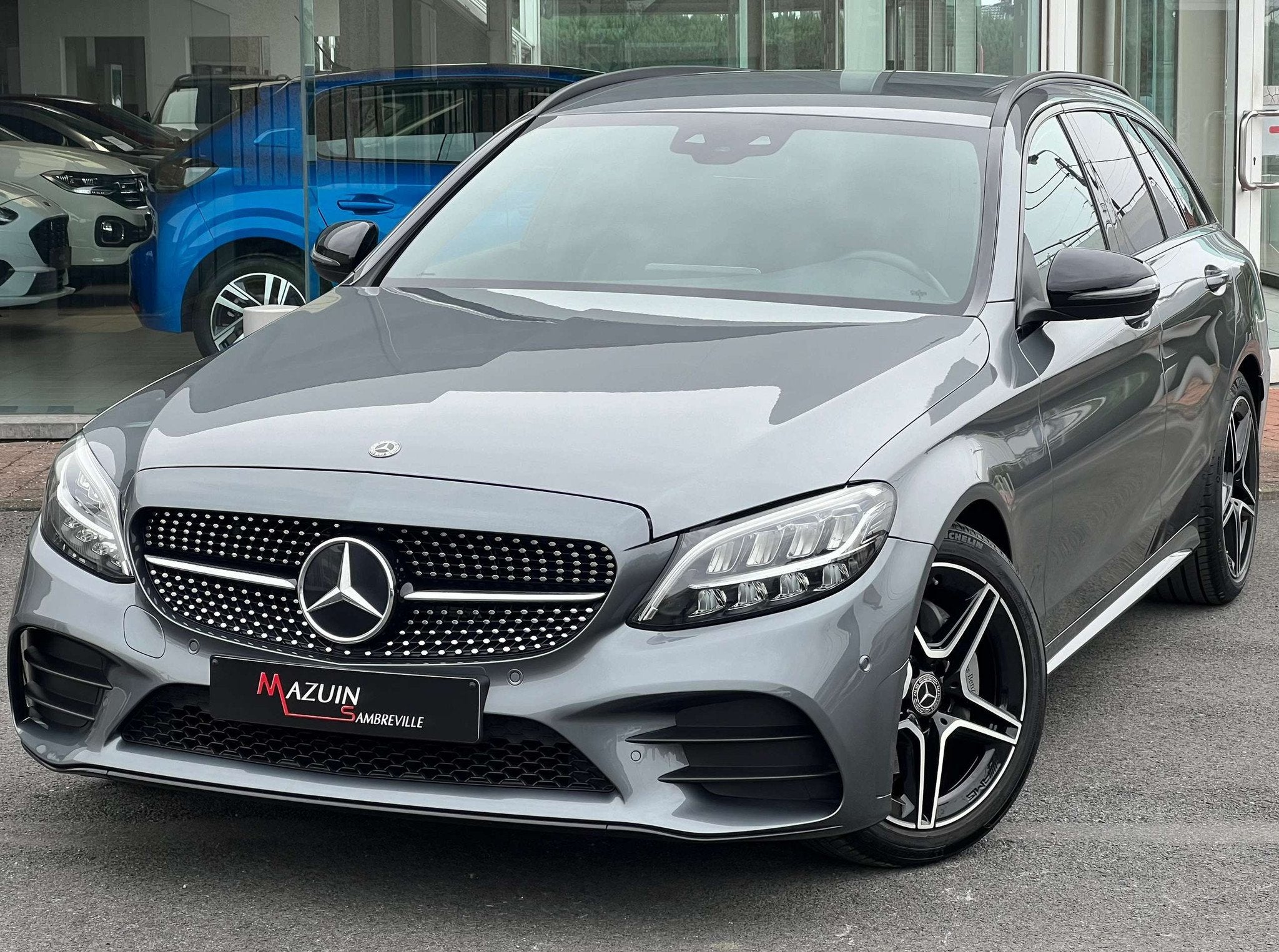 Mercedes-Benz C-Klasse 180 d Break * Full Pack AMG * Boite A, Autos, Euro 6, Entreprise, Noir, 5 portes