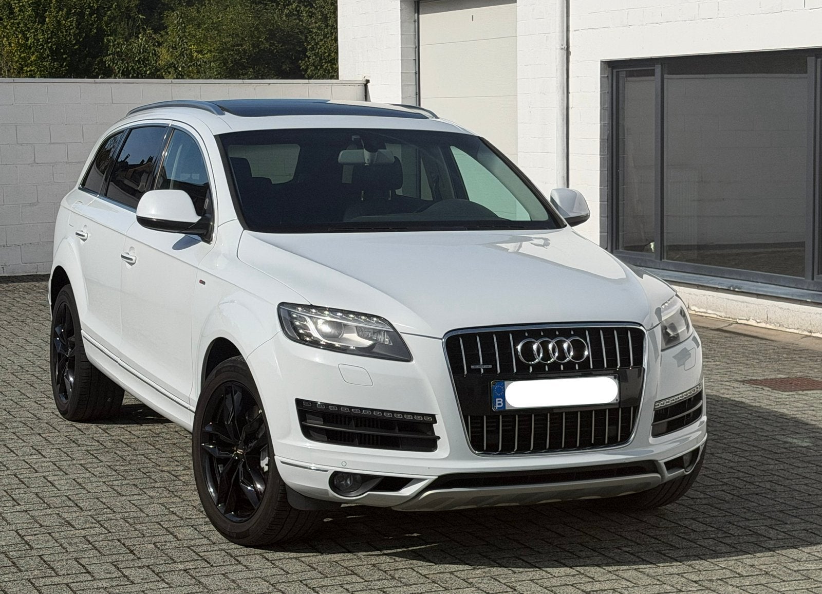 Audi Q7 S-line 3.0TDI 2013 245ch Quattro 7place, Autos, Cuir, Euro 5, Achat, Noir