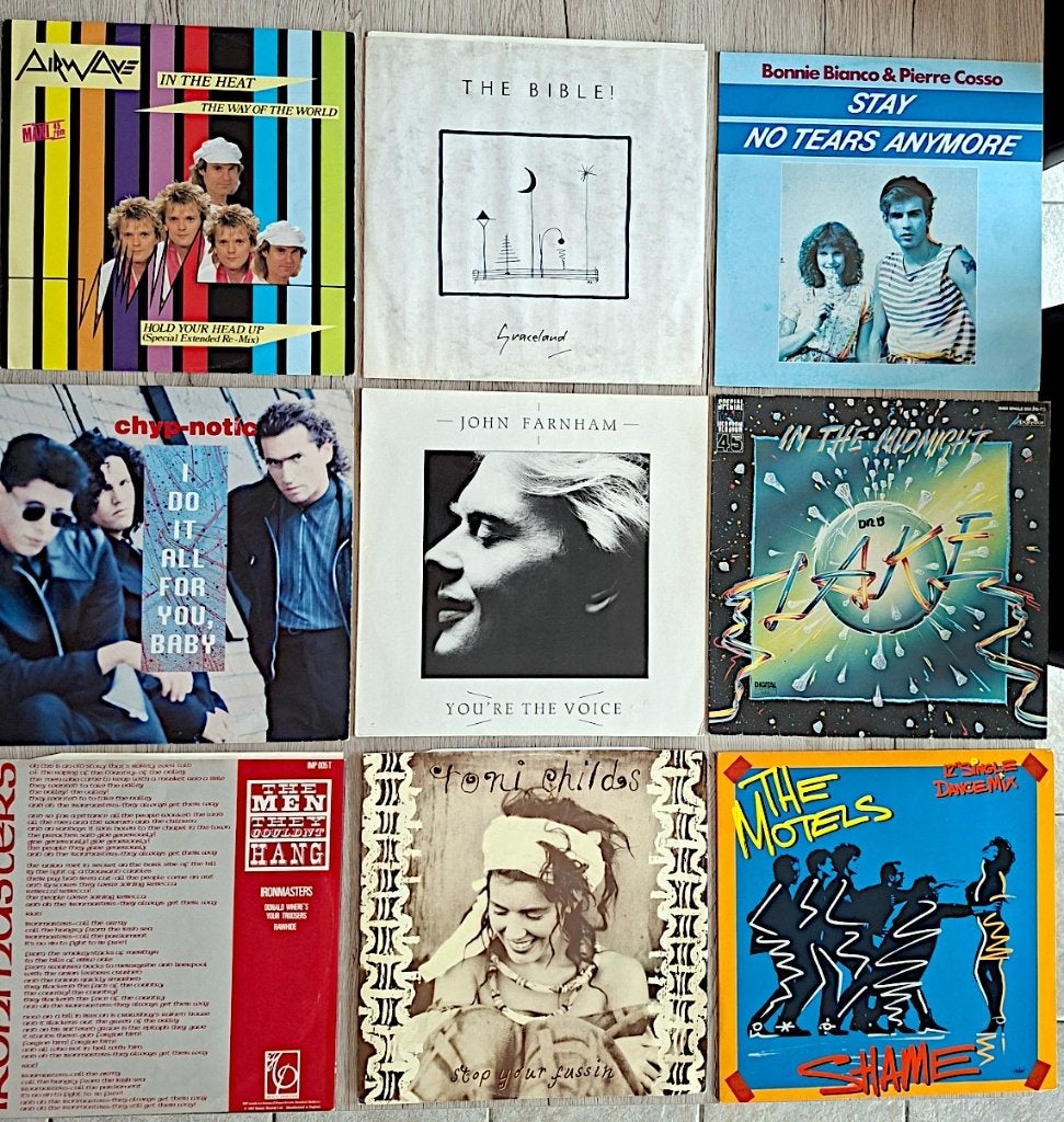 9 Maxi Singles - Pop - Rock, Ophalen of Verzenden, Gebruikt, 12 inch, Pop
