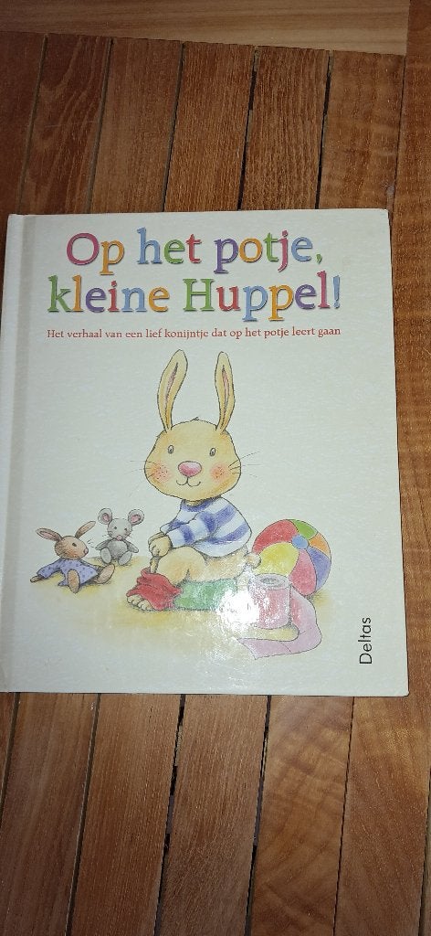 Boek peuterboek ´ Op het potje, kleine Huppel ´, Ophalen, Zo goed als nieuw, Aline de Pétigny, 1 tot 2 jaar