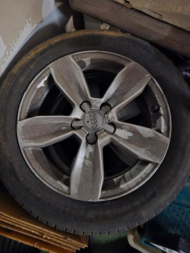 Jantes 15 pouces alu origine audi a1 5x100, Autos : Pièces & Accessoires, Pneus & Jantes, Enlèvement, Pneu(s)