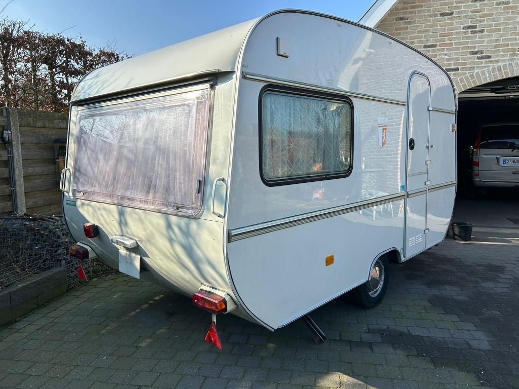Tabbert Type 380 #Oldtimer# Zeer nette caravan, Caravans en Kamperen, Tabbert, Bedrijf, Treinzit, Tot en met 3