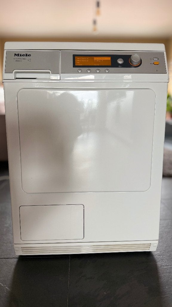 Miele condensdroger werkt perfect, Elektronische apparatuur, Ophalen, 6 tot 8 kg, Gebruikt, Voorlader