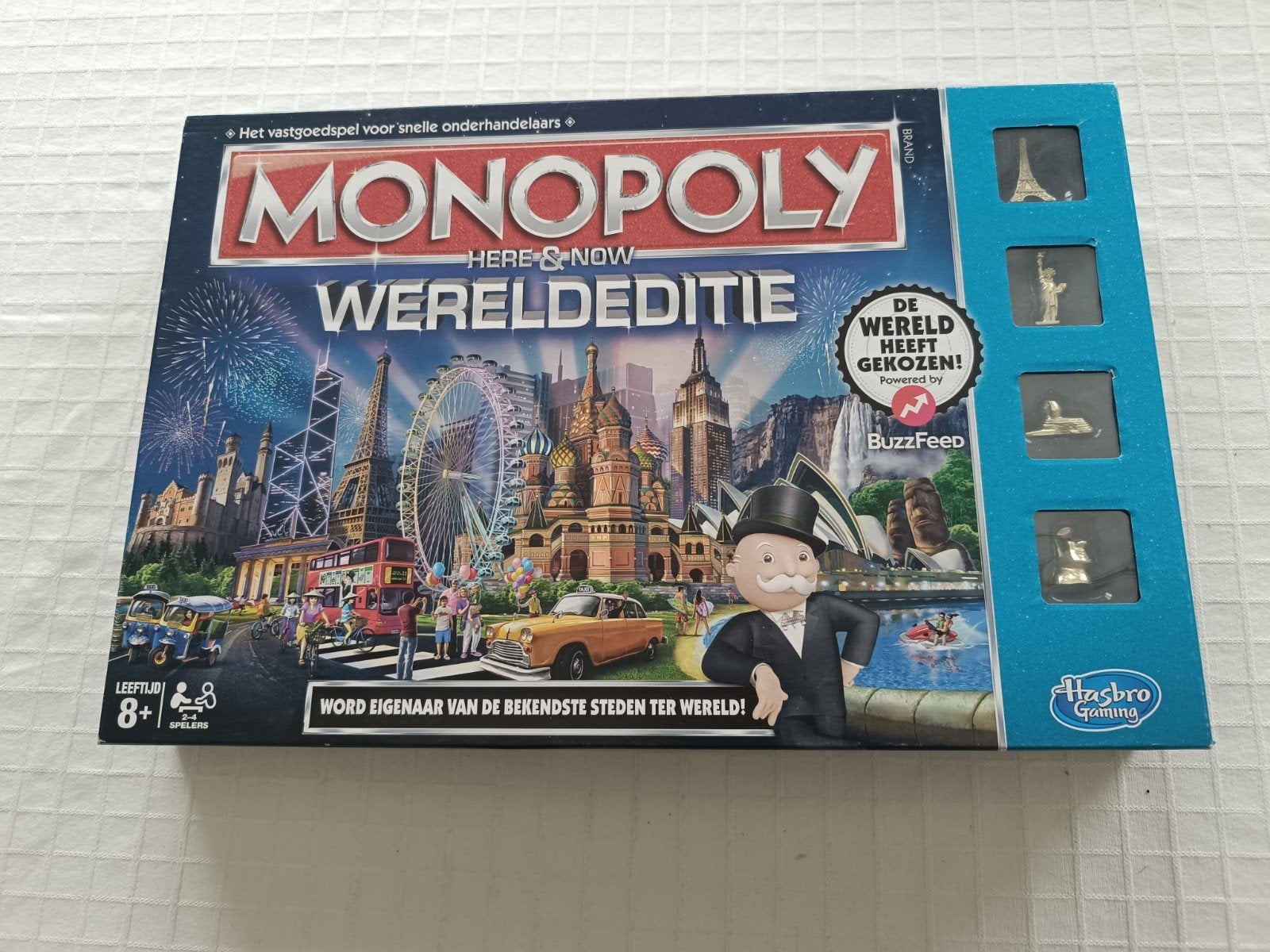Monopoly Wereldeditie, Vijf spelers of meer, Ophalen, Zo goed als nieuw