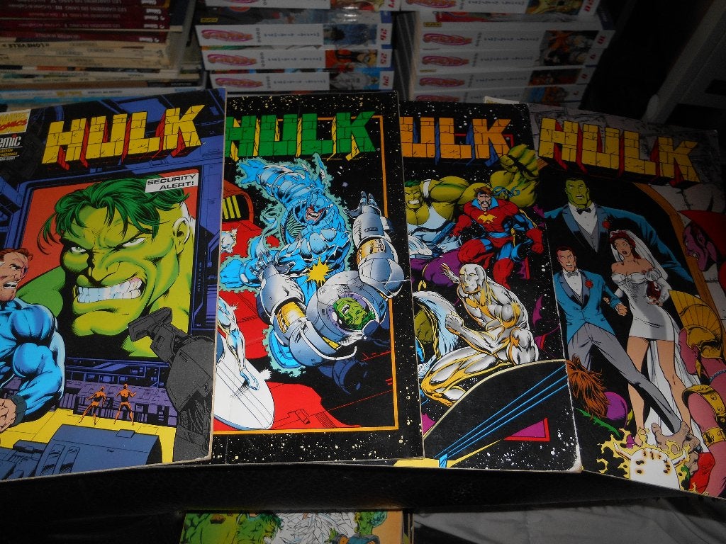Lot de 4 HULK Marvel Comics T 16 à 19, Livres, BD | Comics, Comics, Enlèvement ou Envoi