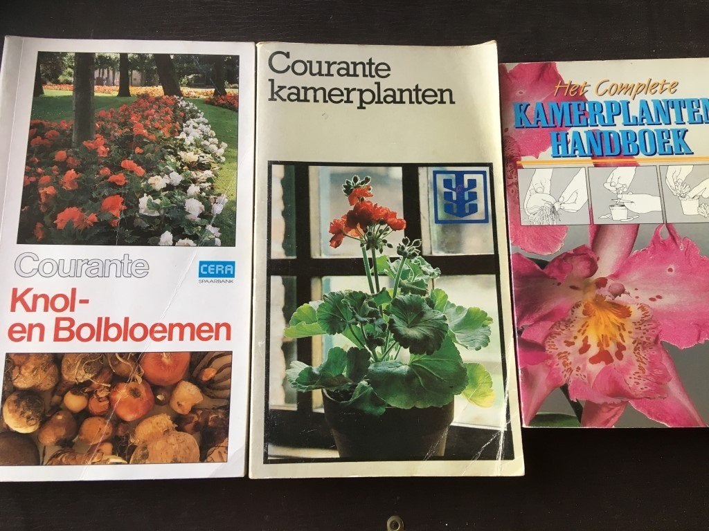 3 boeken Kamerplanten - Knolbloemen - bolbloemen, Boeken, Ophalen of Verzenden, Kamerplanten