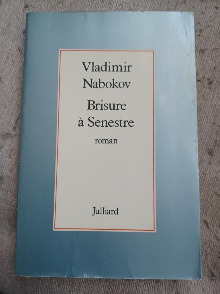 Vladimir Nabokov- BRISURE A SINISTRE, Boeken, Literatuur, Ophalen of Verzenden