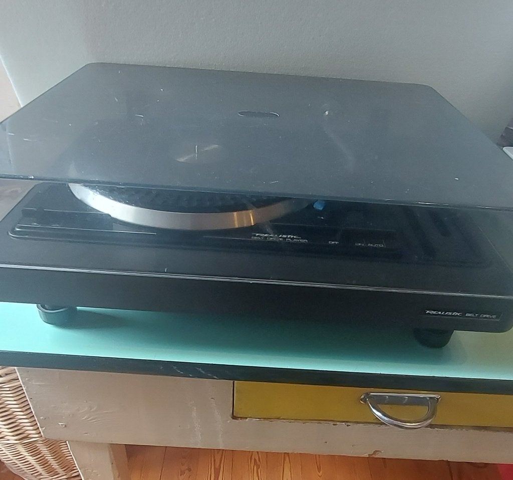 platenspeler Realistic, Audio, Tv en Foto, Ophalen, Gebruikt, Platenspeler, Overige merken