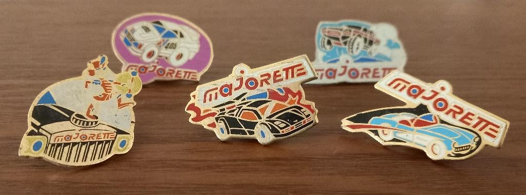 Majorette - vintage pins, Ophalen of Verzenden, Gebruikt, Merk, Speldje of Pin