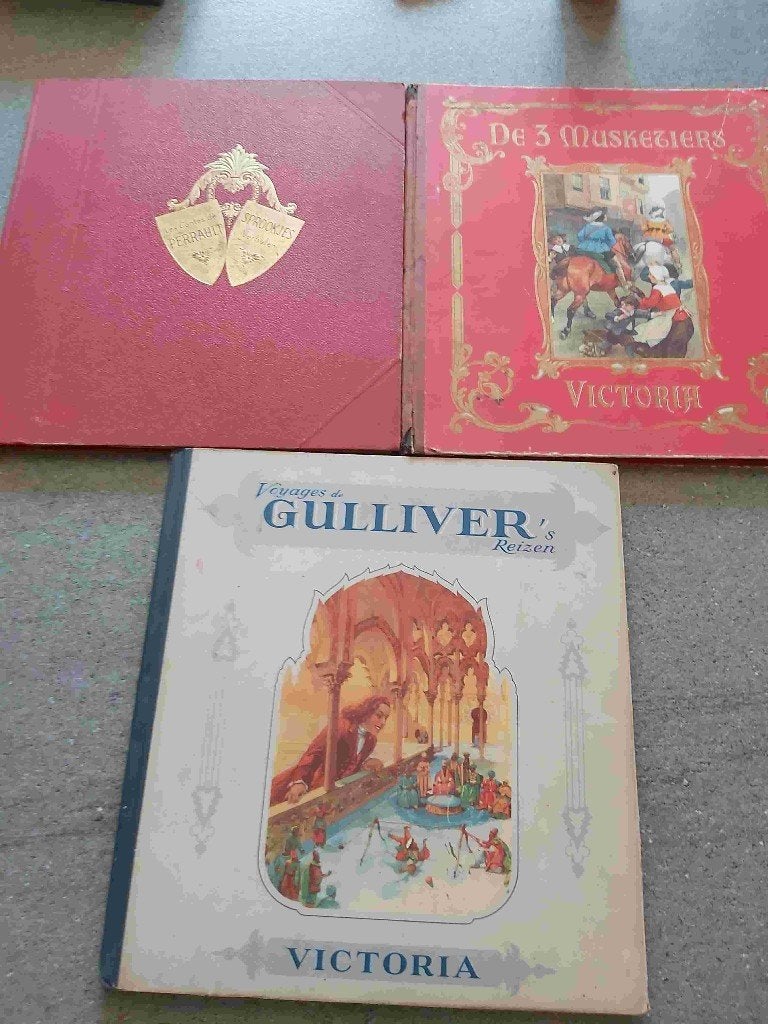 Sprookjes Prentboek Victoria Musketiers Prins Kasteel Kind, Verzenden, Gelezen, Prentenboek