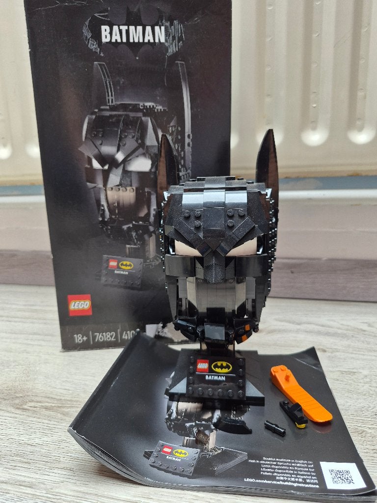LEGO DC Batman Masker/Cowl (76182)100% Compl + Doos & Boekje, Ophalen, Inclusief instructies, Overige thema's, Lego