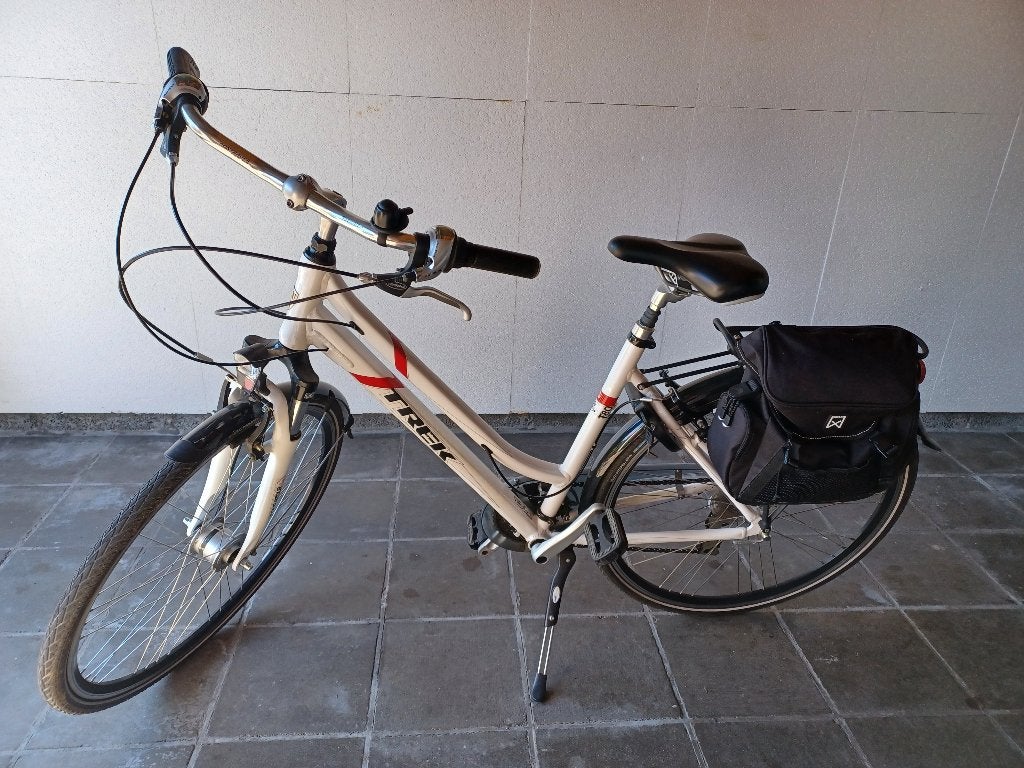 Te koop damesfiets Trek, Fietsen en Brommers, Fietsen | Dames | Damesfietsen, Versnellingen, Zo goed als nieuw, 50 tot 53 cm, Ophalen