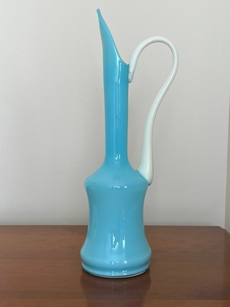 2 vases vintage en opaline, Antiquités & Art, Enlèvement