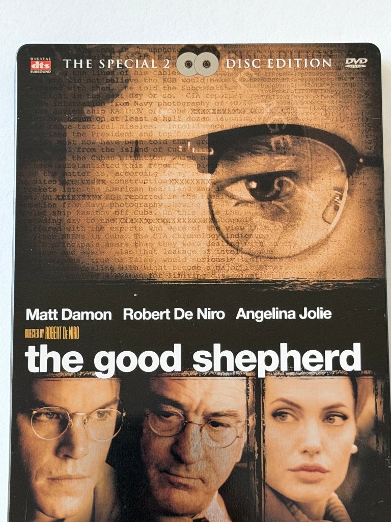 The Good Shepherd (Steelbook) DVD + Bonus Disc, Cd's en Dvd's, Dvd's | Thrillers en Misdaad, Vanaf 16 jaar, Nederlands, Overige genres