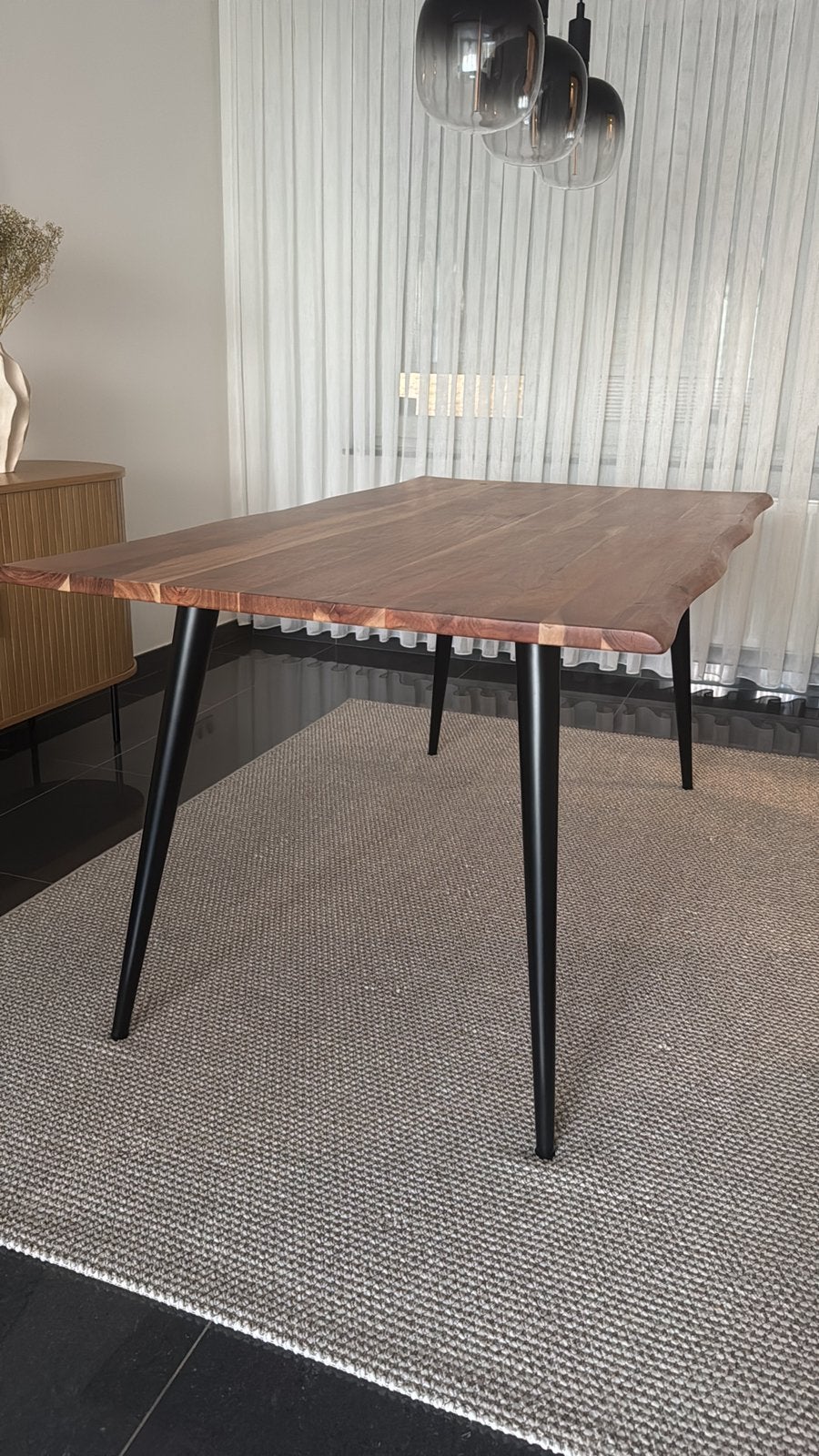 Table a mangér 160x90x75, Maison & Meubles, Ameublement | Revêtements de sol, Enlèvement, Comme neuf