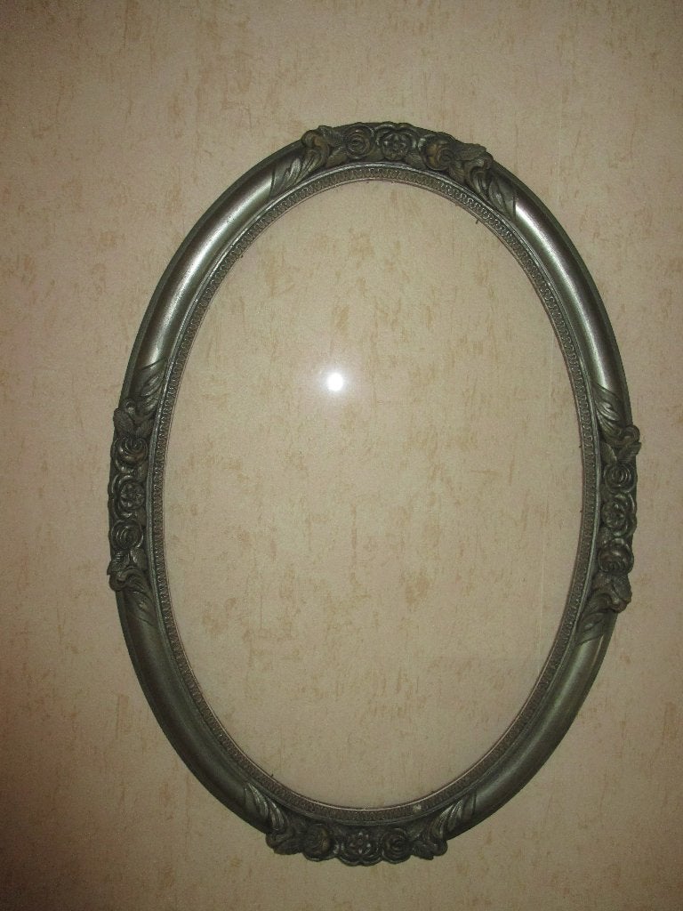 Cadre ovale ancien, Enlèvement, Ovale, Moins de 50 cm, Moins de 100 cm