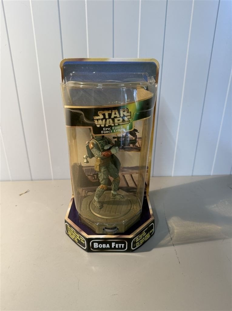 actie figuur - Star Wars Epic Force Boba Fett Action Figure, Collections, Star Wars, Enlèvement ou Envoi, Utilisé