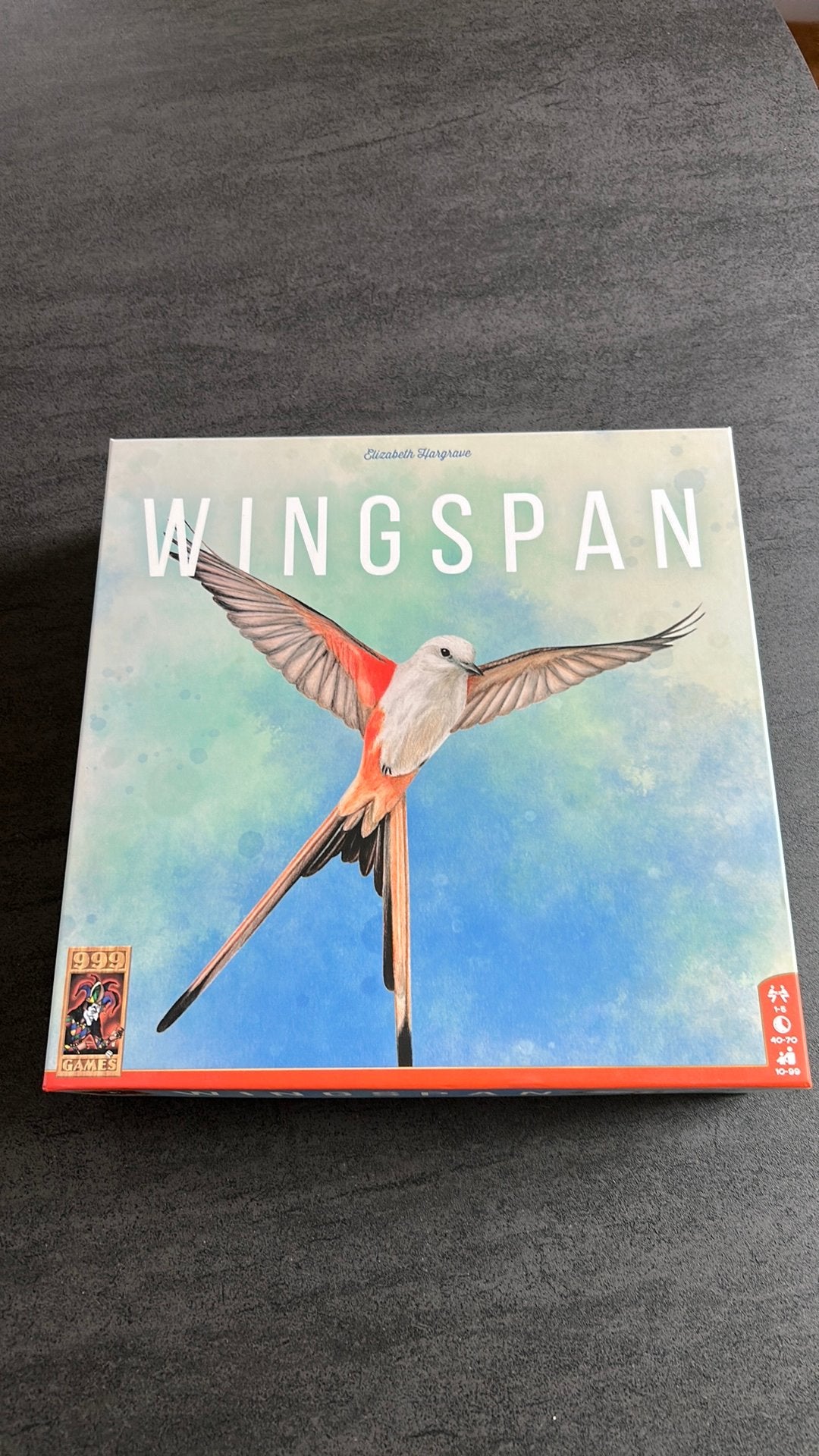 Wingspan, Enlèvement, Comme neuf