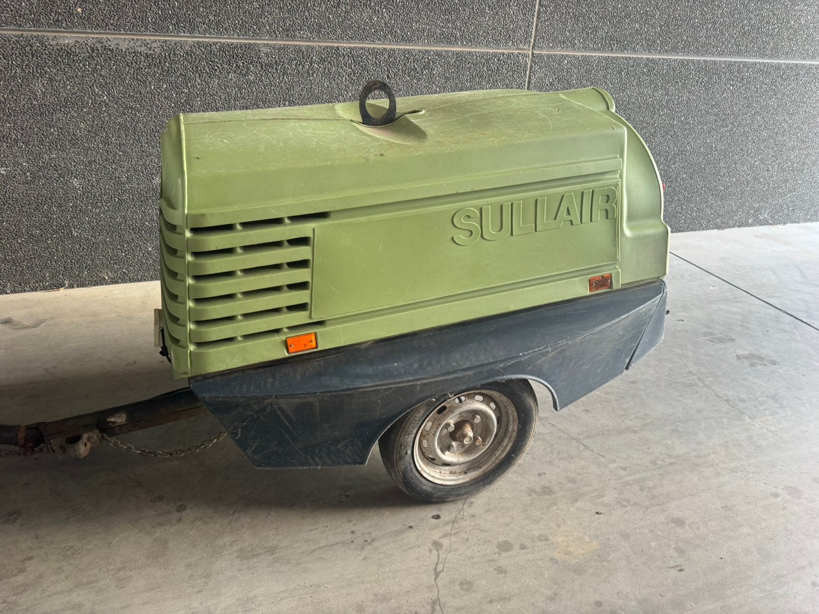 Compressor Sullair, Ophalen, Gebruikt