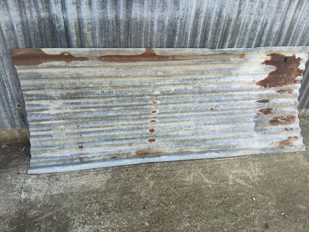 Decoratieve golf platen brocante, Ophalen