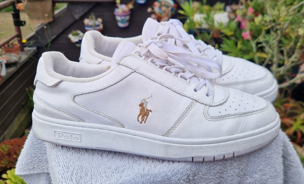 Sneakers👍TOP👍"Ralpf Lauren"👍Polo Sport👍en Cuir !👍t:41👍, Vêtements | Hommes, Enlèvement ou Envoi, Comme neuf, Polo Ralph Lauren