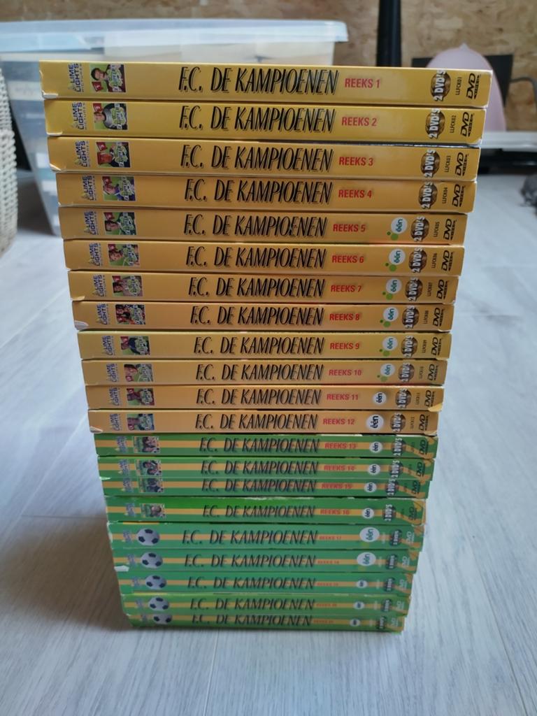 Complete Dvd reeks van Fc De Kampioenen 1-21, Boeken, Ophalen of Verzenden