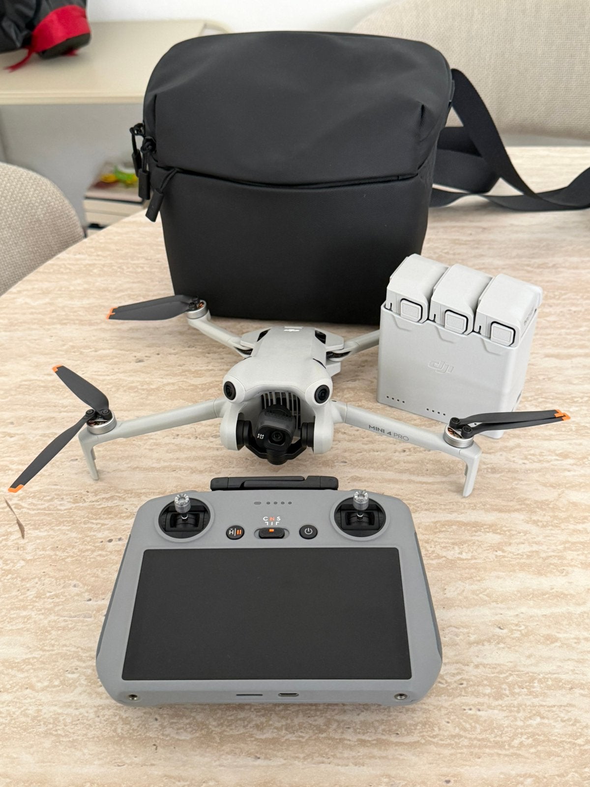 Dji mini 4 pro Combo complete, Audio, Tv en Foto, Ophalen, Zo goed als nieuw, DJI