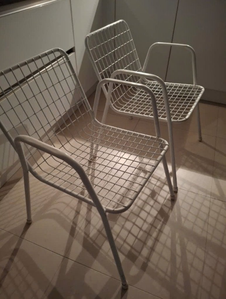 Set van 2 Emu RIO stoelen, Ophalen, Design klassieker, Gebruikt, Twee
