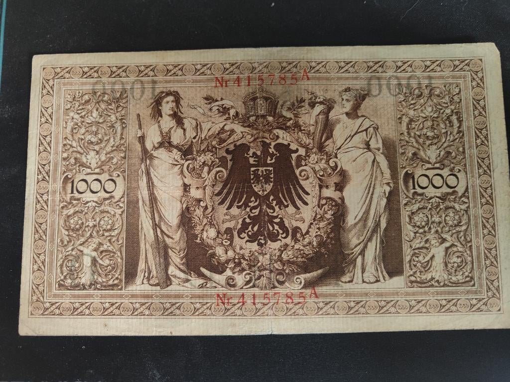 Billet 1000 mark 1910, Enlèvement ou Envoi