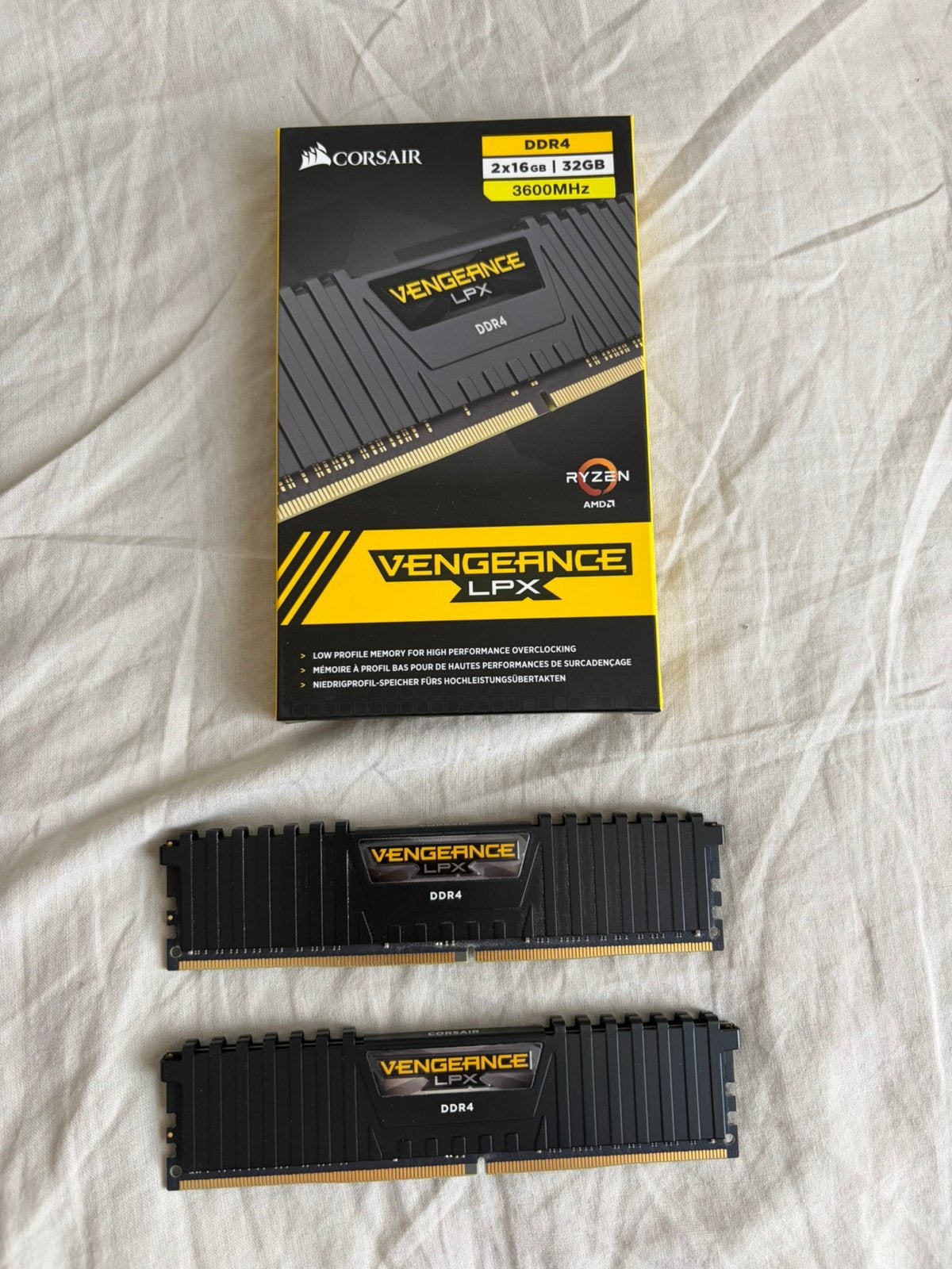 Ram (2x16) 32 GB DDR4, Computers en Software, RAM geheugen, Ophalen, Zo goed als nieuw, DDR4, 32 GB
